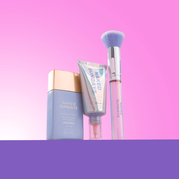 NAKED SUNDAYS SPF50 CabanaClear™ Invisible Water Gel Serum 50ML NEW UNUSED - Picture 7 of 9